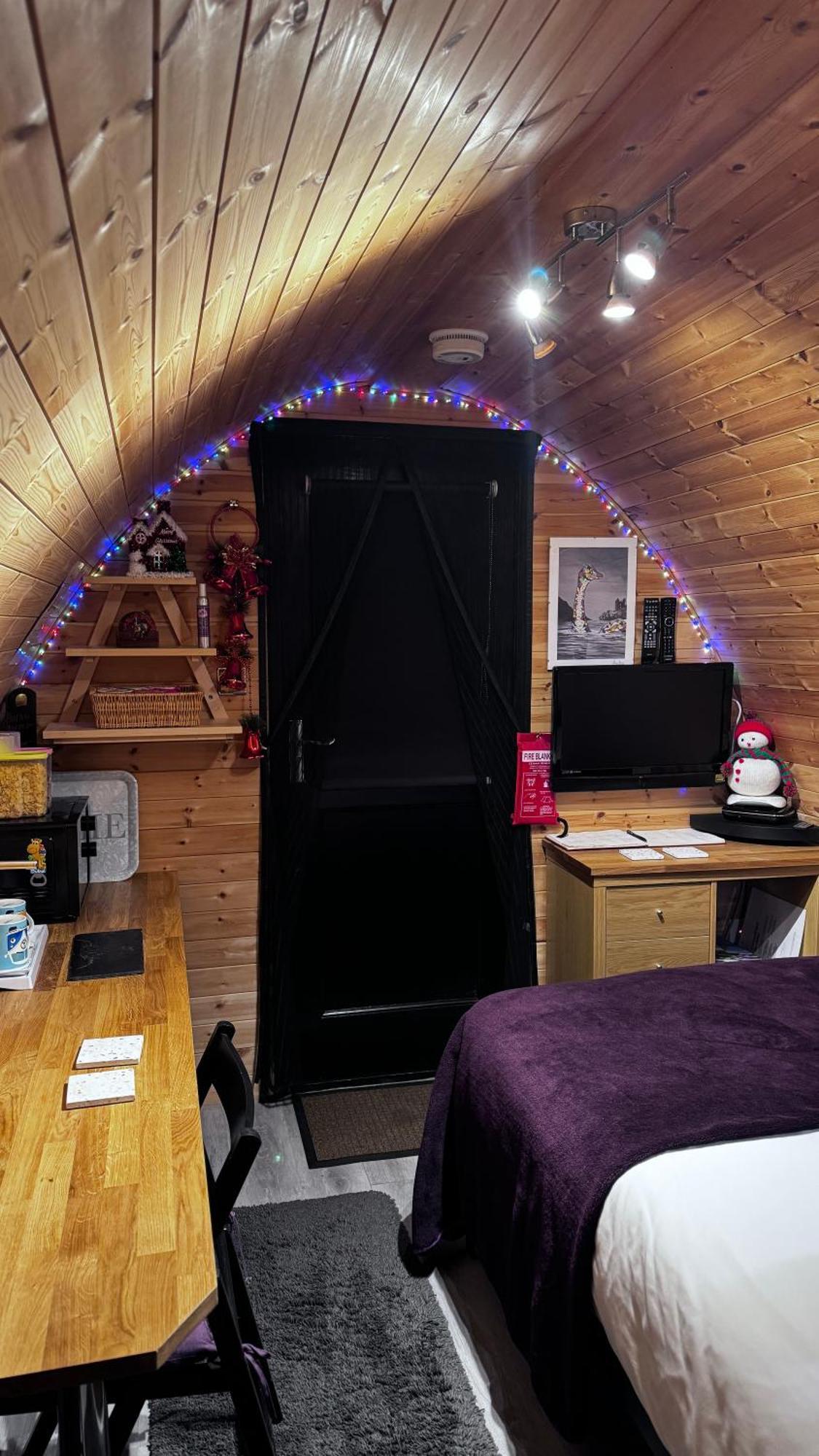 Heatherbrae Cosy Wooden Pod Kyle of Lochalsh Zewnętrze zdjęcie